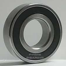 Deep Groove sealed Ball Bearing,6306-2RS 30X72X19MM chrome steel black color